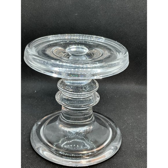 A very Nice Glass Candlestick in Excellent Condition - Picture 4 of 6